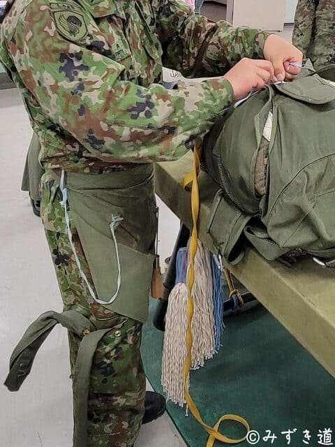 受け継がれている前掛け