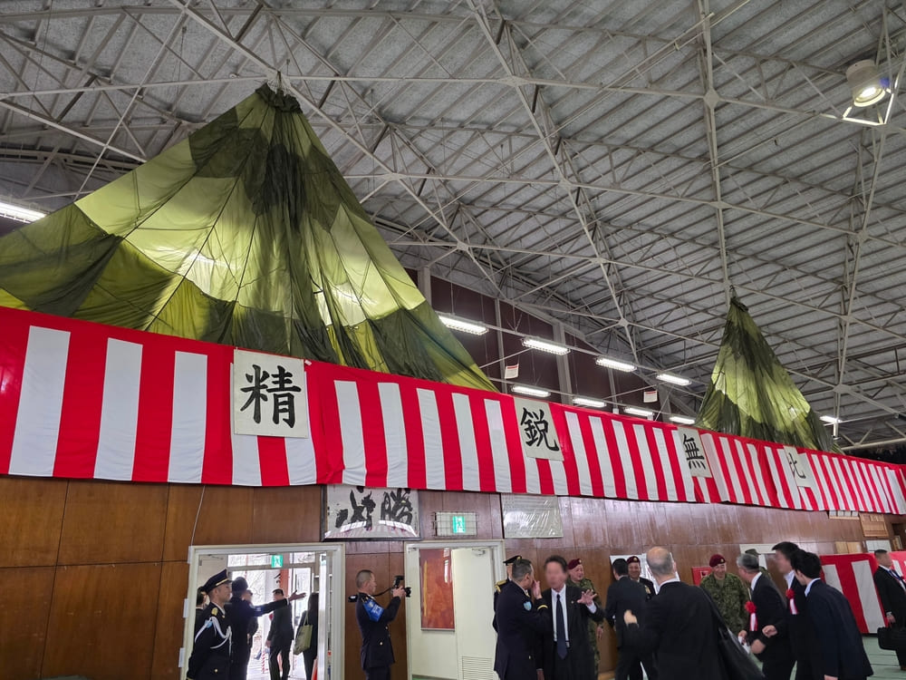 習志野駐屯地創立74周年記念行事・第1空挺団創立67周年