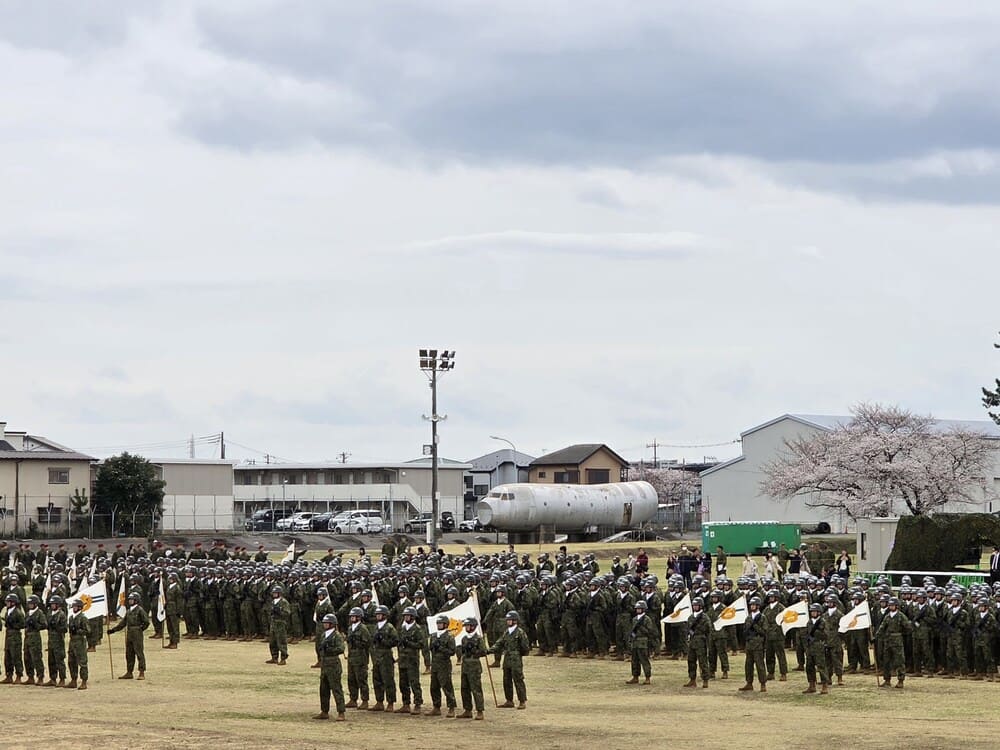 習志野駐屯地創立74周年記念行事・第1空挺団創立67周年