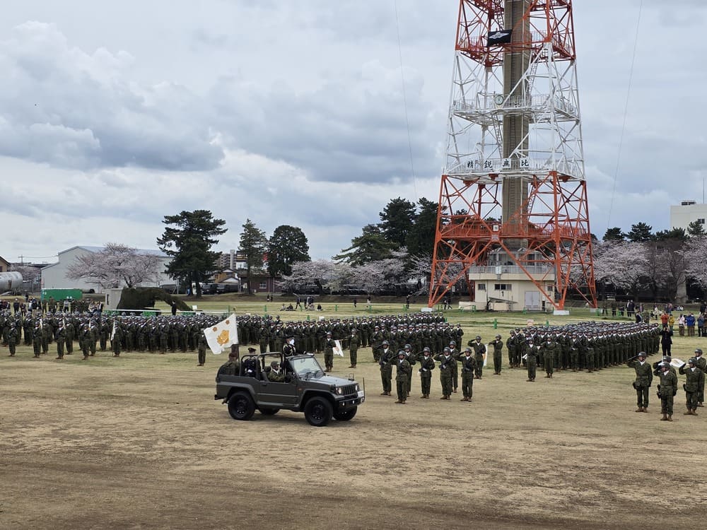 習志野駐屯地創立74周年記念行事・第1空挺団創立67周年