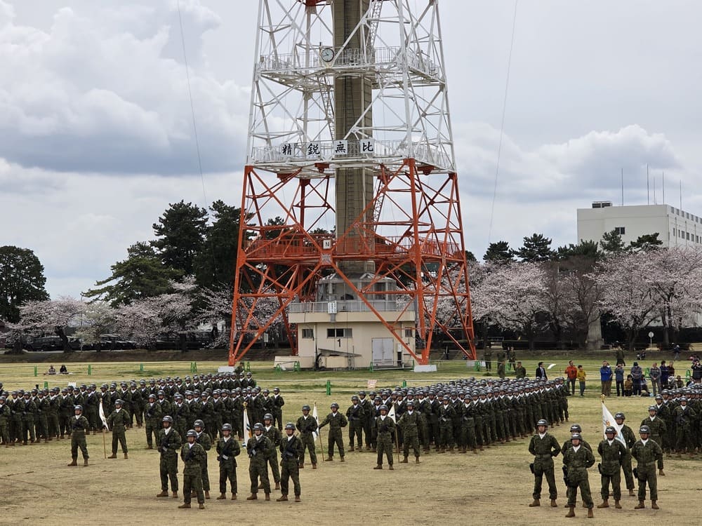 習志野駐屯地創立74周年記念行事・第1空挺団創立67周年
