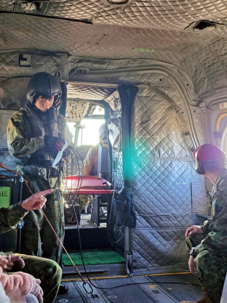 チヌーク（CH-47J）内