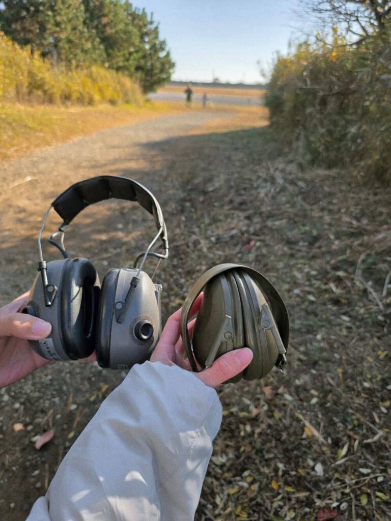 支給されたヘッドホン