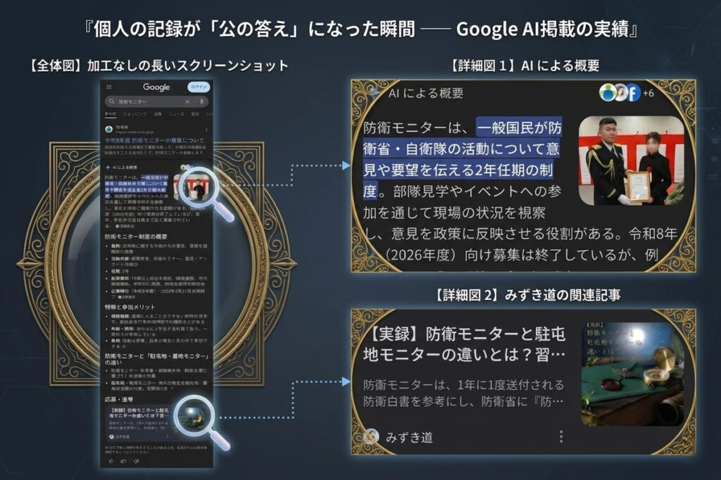 Google AI掲載の実績
